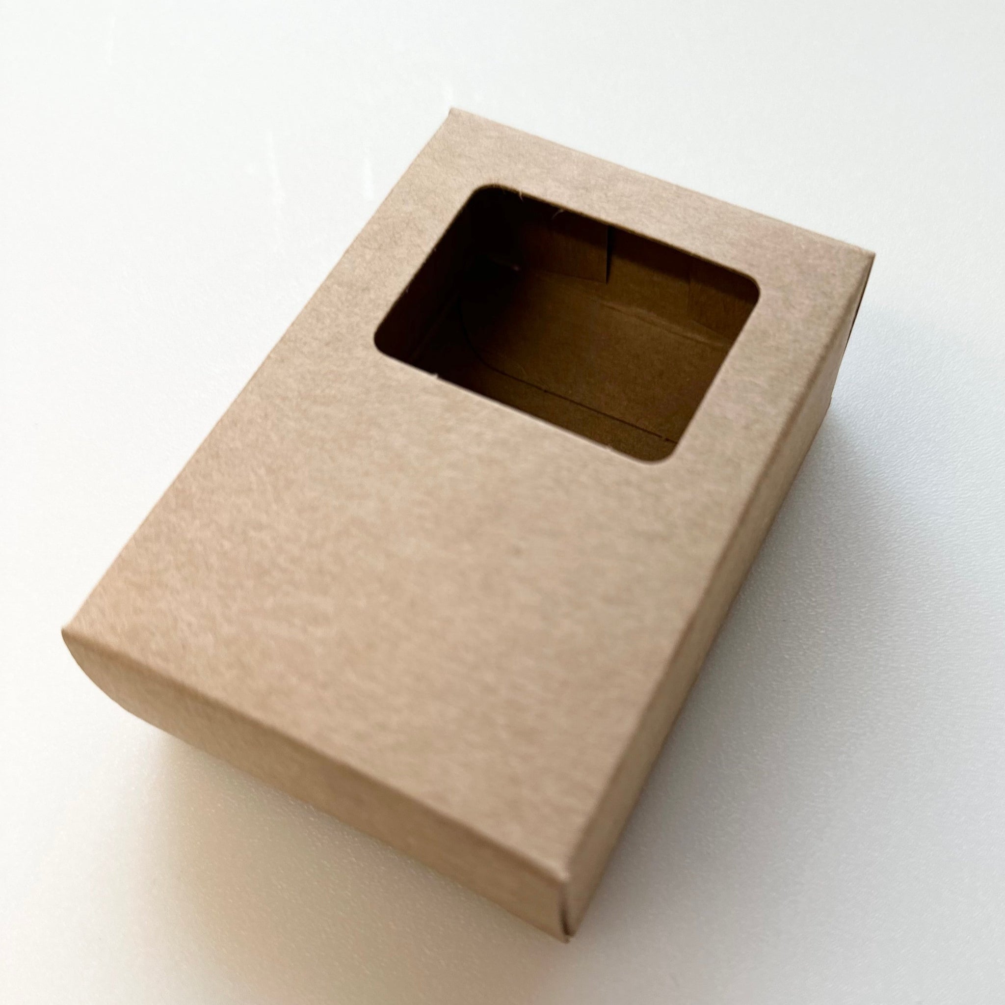 Kraft  Soap Box with Window